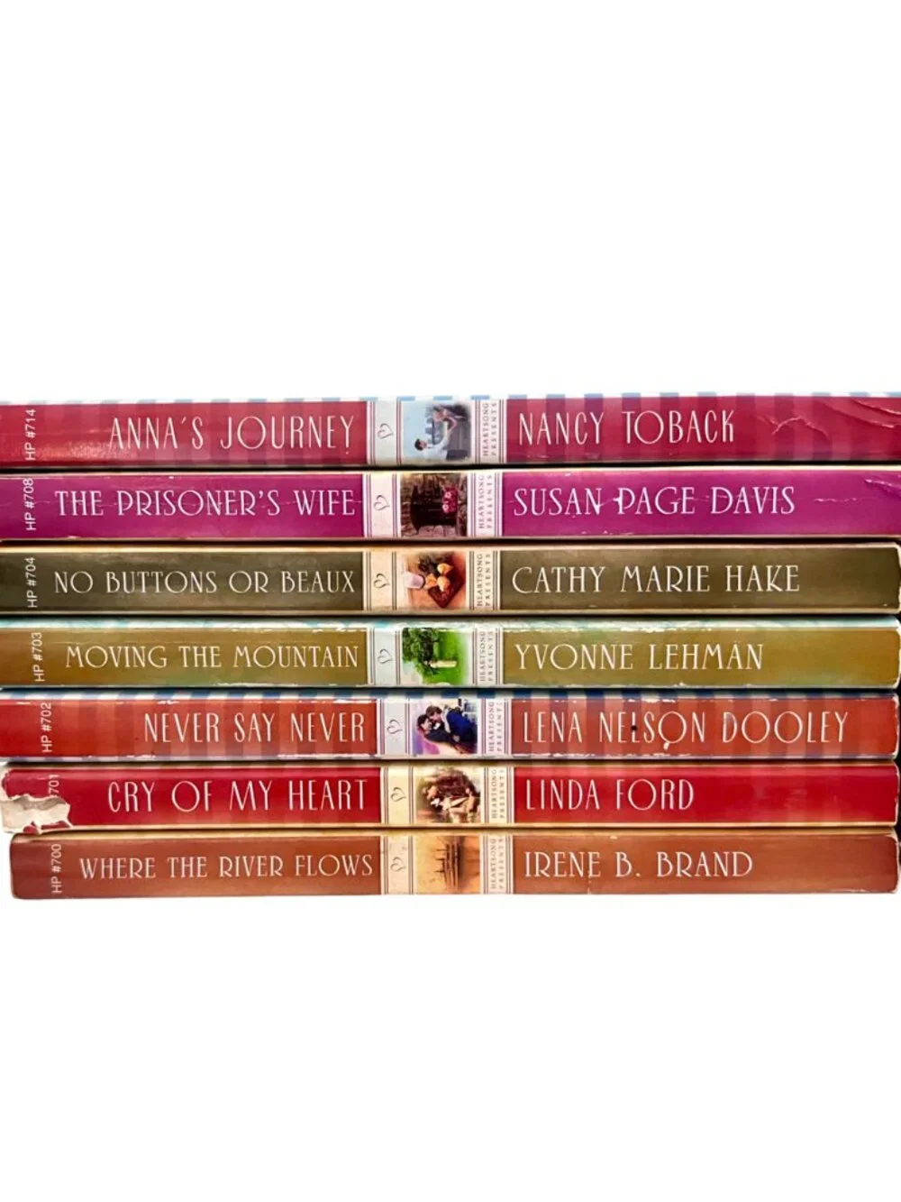 Love Inspired Heartsong Presents Lot of 21 Christian Romance Paperbacks Books